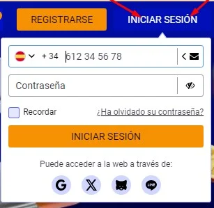 PariPesa Iniciar sesión Espana