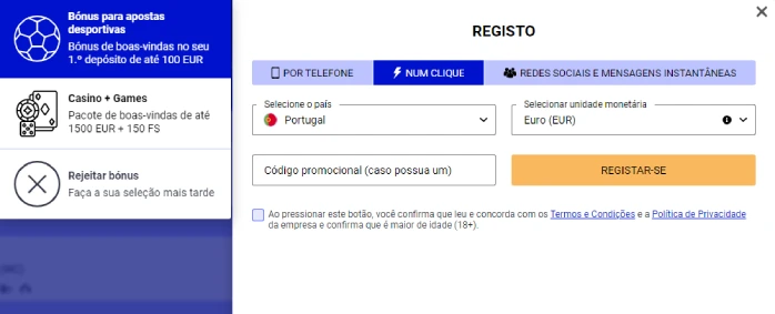 Inscrição PariPesa um clique