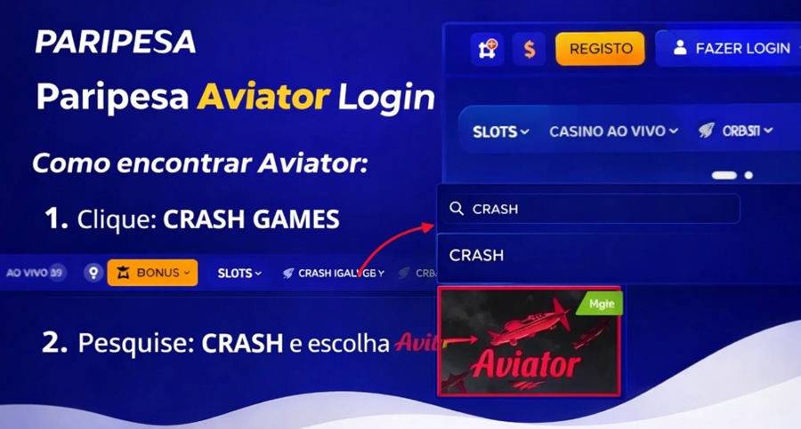 paripesa aviator login